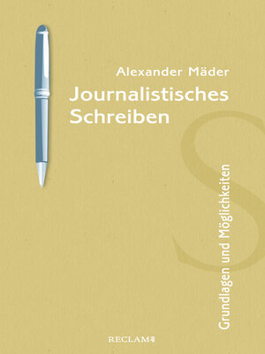 cover image of Journalistisches Schreiben